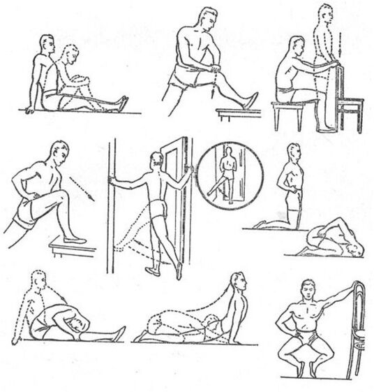 Gimnastika za artrozo kolenskega sklepa